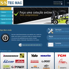  Agende Uma Visita, Peças, Equipamentos / Locação, Promoções