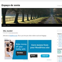 &nbsp;mundo!, ssul3006, WordPress.com, Sem categoria