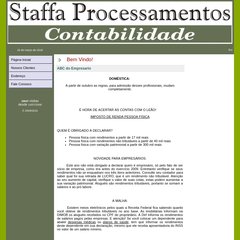staffaprocessamentos.com.br P&aacute;gina Inicial, Nossos Clientes, Endere&ccedil;o
