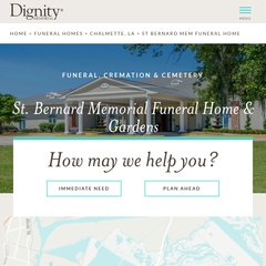 Www Stbernardmemorial Com St Bernard Memorial Gardens And Funeral