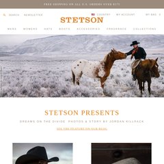 Western Wear, Cowboy Hats and Boots, Apparel - Stetson Official Site - Home