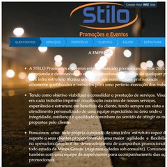  Stilo Promoções e Eventos, Criado por