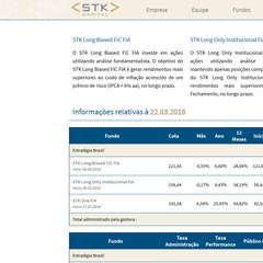  Cadastre-se, Fundos, STK LONG BIASED FIC FIA, STK DIVIDENDOS FIA