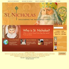 stnicholascenter.org Everything about St Nicholas: stories, customs, crafts & more