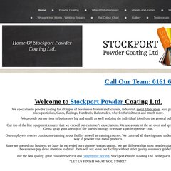 Stockport Powder Coating Ltd (New Site) Powder Coating Service Stockport Powder Coating Ltd (New Site) Powder Coating Service
