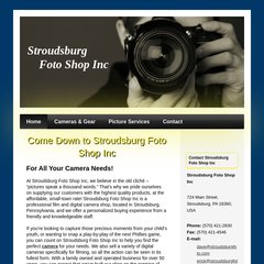 stroudsburgfoto.com photo service center, digital printing center, photo shop