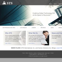 stsii.com Why STS, Executive Leadership, Services