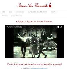 Studio Ana Esmeralda | A Força e a Expressão da Arte Flamenca.