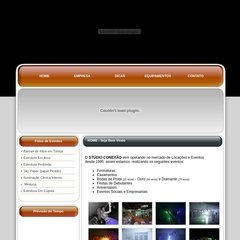 Studio Conexao - Fone: (44) 3274-3571 - Locaçoes de Equipamentos para Eventos