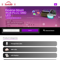 SunLED Corporation is a LED manufacturer - A QS 9000 certified company featuring: