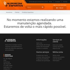 Supercom Esportes | Artigos Esportivos