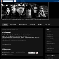 supernaturalfics.blogspot.com Comunidade, Revista Virtual, Fanfics