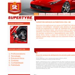 supertyre.com.br Serviços, Agende sua visita, Trabalhe conosco
