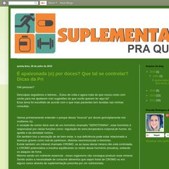 SUPLEMENTAR PRA QUÊ?