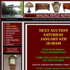 Www Swingingbridgeauctions Com Swinging Bridge Auctions