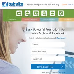 TabSite - Fan Page Platform | Easily Customize your Facebook Page