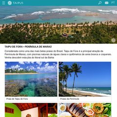 TAIPUS.NET - o site da praia de Taipu de Fora - Península de Maraú - Sul da Bahia TAIPUS.NET - o site da praia de Taipu de Fora - Península de Maraú - Sul da Bahia