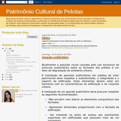 Patrimônio Cultural de Pelotas Patrimônio Cultural de Pelotas