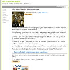 talesofthetalisman.com science fiction, fantasy, horror talesofthetalisman.com science fiction, fantasy, horror