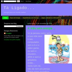 Jogos, Aplicativos e Brincadeiras, A Vida sem energia ..., 19:37  Jogos, Aplicativos e Brincadeiras, A Vida sem energia ..., 19:37