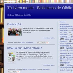 Tá livren monte - Bibliotecas de Olhão Tá livren monte - Bibliotecas de Olhão