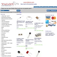 Talon Electronics | Electronic Parts at Discount Prices Talon Electronics | Electronic Parts at Discount Prices