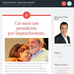 Tamanduá FM | Aparecida Urgente Tamanduá FM | Aparecida Urgente