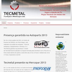 tecmetalfundicao - ::: TECMETAL - Fundi&ccedil;&atilde;o e Metalurgia Ltda. :::