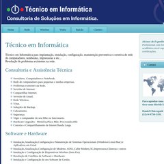Técnico em Informática, Assistência Técnica e Consultoria de Soluções em