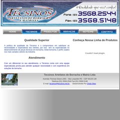 .: Técsinos Artefatos de Borracha e Matriz :.