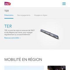 ter-sncf.com Aller au contenu, Aller au pied de page, Aide
