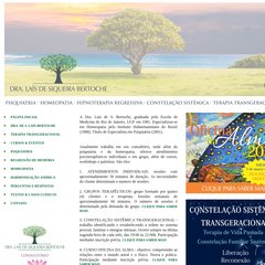 DRA. LAIS DE SIQUEIRA BERTOCHE - Terapia Transgeracional - Psiquiatria, Homeopatia,