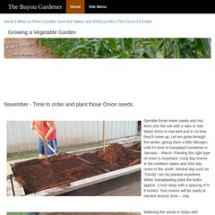 Www Thebayougardener Com How To Grow A Vegetable Garden By The Bayou