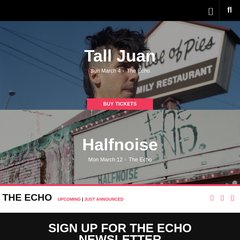  Calendar, Tickets, Bleached - 6/27 On sale 5/02, Dub Thompson - 7/30 On sale 5/01