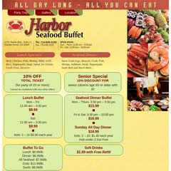 Www Theharborseafoodbuffet Net Restaurant Garden Grove Ca