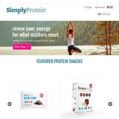 Protein Bars | Health Snack Bars with Low Sugar, Calories & Fat | The Simply Bar