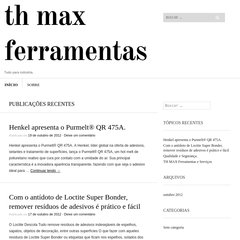 TH MAX Ferramentas | Tudo para indústria.