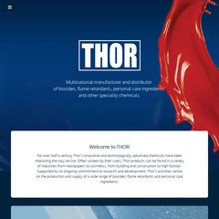 THOR - Multinational manufacturer and distributor of biocides, flame retardants,