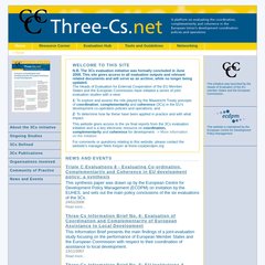 Home - Three-Cs.net: Evaluating Coordination, Complementarity and Coherence for Development