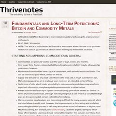 Thrivenotes: Digital Progress & Analog Wisdom