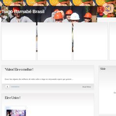 tiagobarnabebrasil.blogspot.com Templates, Feeds, 'Videos' Ele e o melhor !