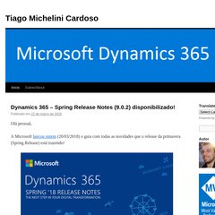 Tiago Michelini Cardoso | Customer Relationship Management, Microsoft Dynamics CRM