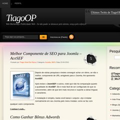 Tiagoop - Blog para os Amantes de Web Marketing, E-Bussines e Publicidade.