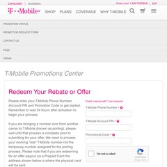t mobile check status of rebate