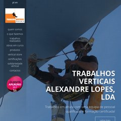 Obras em curso | * * Alexandre Lopes - Trabalhos Verticais * *