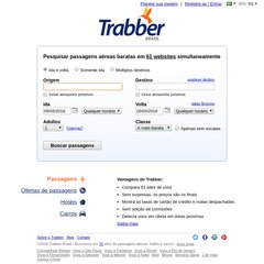 Trabber - buscador de passagens aéreas baratas