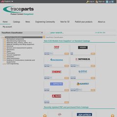 Free 2D & 3D CAD files, models and drawings of mechanical, electrical & mechatronics