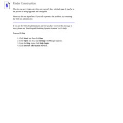 .:: Trade Solutions - Site em Constru&ccedil;&atilde;o ::.