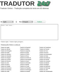 Tradução on-line gratuito