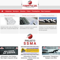 Transportadora - TRANSCOL TRANSPORTES - Especializada em cargas frigoríficas